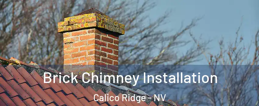 Brick Chimney Installation Calico Ridge - NV