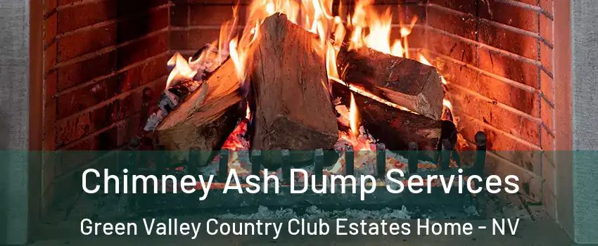 Chimney Ash Dump Services Green Valley Country Club Estates Home - NV