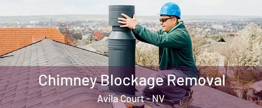 Chimney Blockage Removal Avila Court - NV