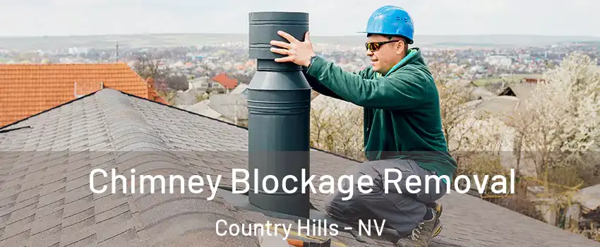Chimney Blockage Removal Country Hills - NV