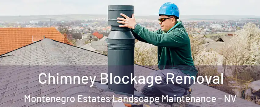 Chimney Blockage Removal Montenegro Estates Landscape Maintenance - NV