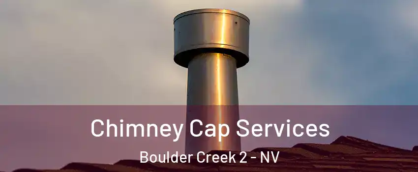 Chimney Cap Services Boulder Creek 2 - NV