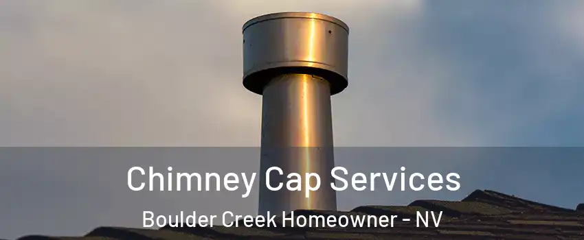 Chimney Cap Services Boulder Creek Homeowner - NV