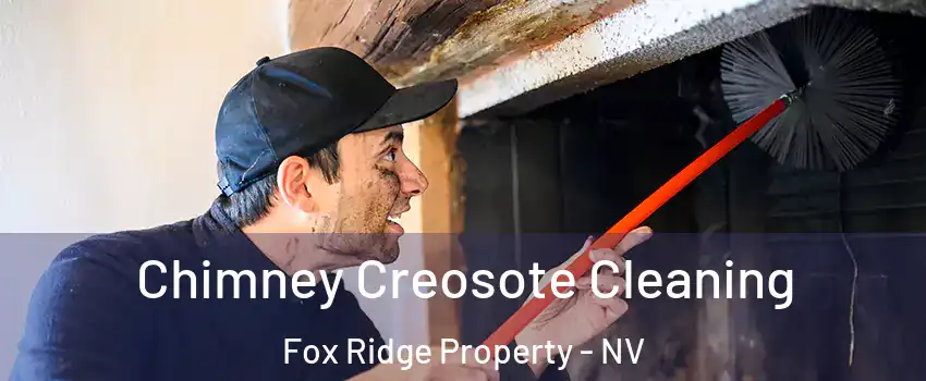 Chimney Creosote Cleaning Fox Ridge Property - NV