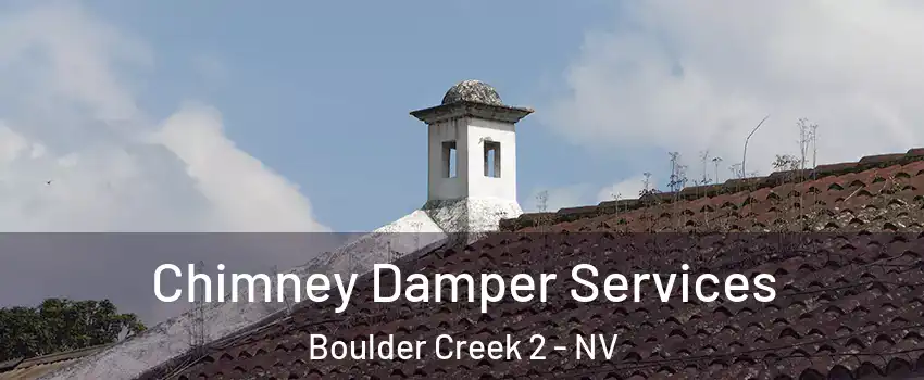 Chimney Damper Services Boulder Creek 2 - NV