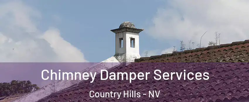Chimney Damper Services Country Hills - NV