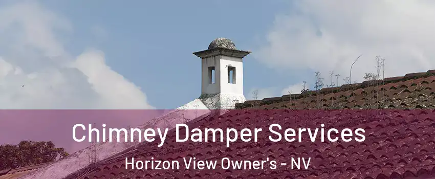 Chimney Damper Services Horizon View Owner's - NV