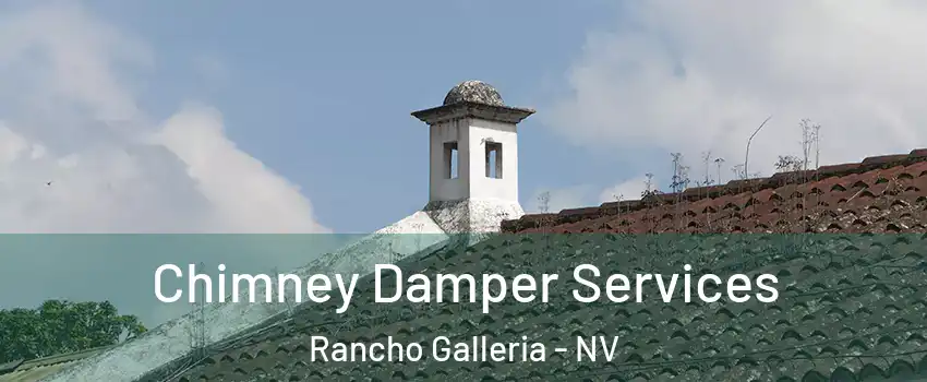 Chimney Damper Services Rancho Galleria - NV