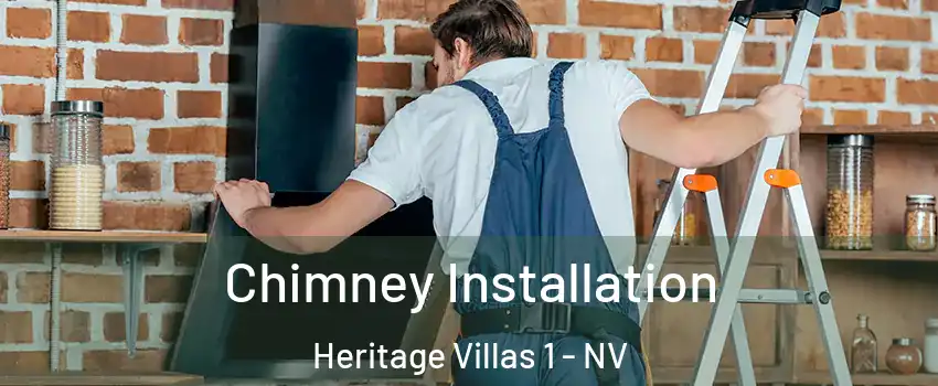 Chimney Installation Heritage Villas 1 - NV