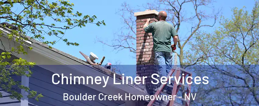 Chimney Liner Services Boulder Creek Homeowner - NV