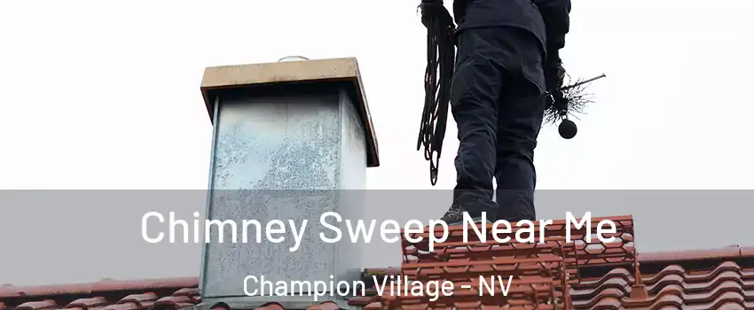 Chimney Sweep Near Me Champion Village - NV