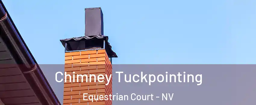 Chimney Tuckpointing Equestrian Court - NV