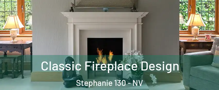 Classic Fireplace Design Stephanie 130 - NV
