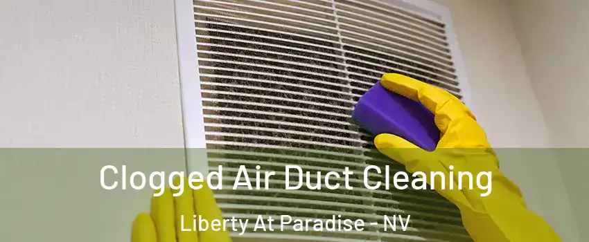 Clogged Air Duct Cleaning Liberty At Paradise - NV