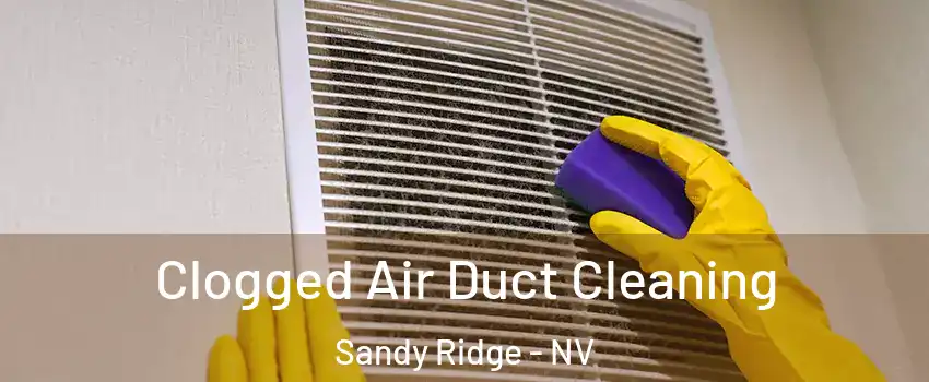 Clogged Air Duct Cleaning Sandy Ridge - NV