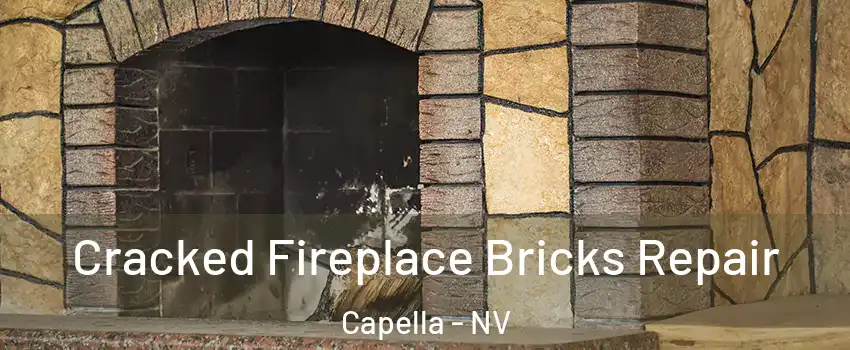 Cracked Fireplace Bricks Repair Capella - NV