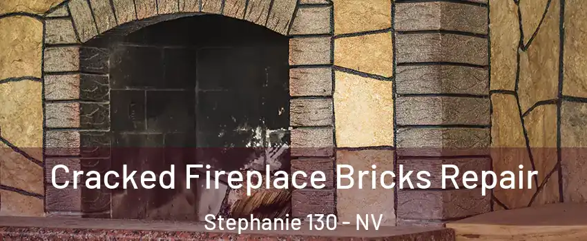 Cracked Fireplace Bricks Repair Stephanie 130 - NV