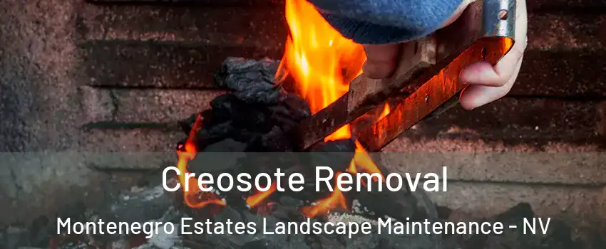 Creosote Removal Montenegro Estates Landscape Maintenance - NV
