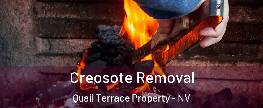 Creosote Removal Quail Terrace Property - NV