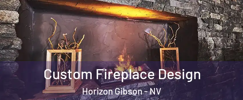 Custom Fireplace Design Horizon Gibson - NV