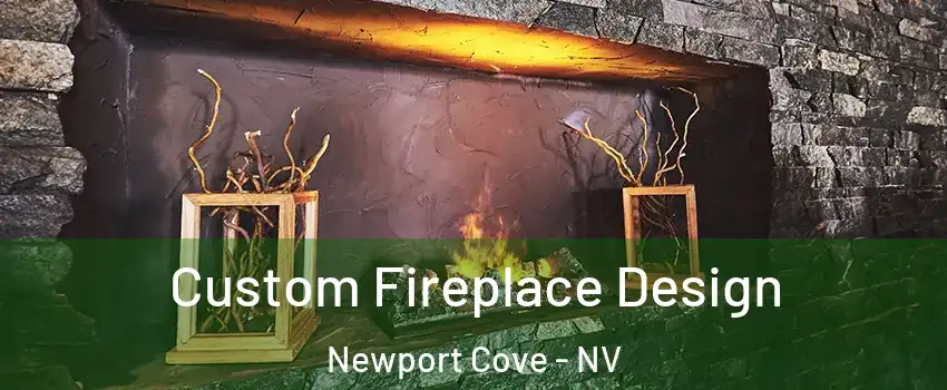 Custom Fireplace Design Newport Cove - NV