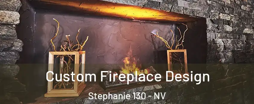 Custom Fireplace Design Stephanie 130 - NV