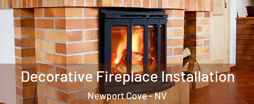 Decorative Fireplace Installation Newport Cove - NV