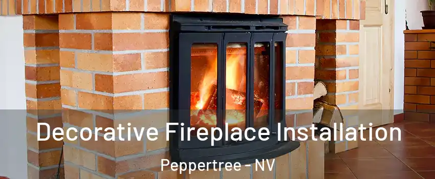 Decorative Fireplace Installation Peppertree - NV