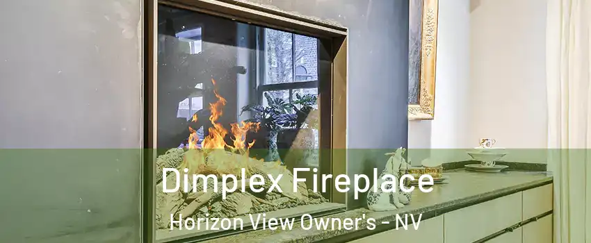 Dimplex Fireplace Horizon View Owner's - NV