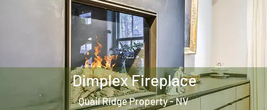 Dimplex Fireplace Quail Ridge Property - NV