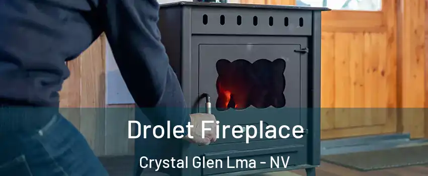 Drolet Fireplace Crystal Glen Lma - NV