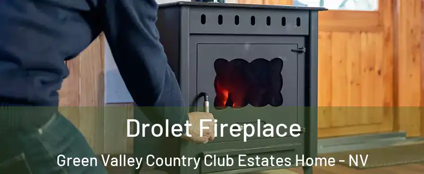 Drolet Fireplace Green Valley Country Club Estates Home - NV