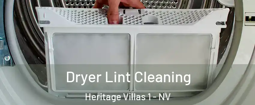 Dryer Lint Cleaning Heritage Villas 1 - NV