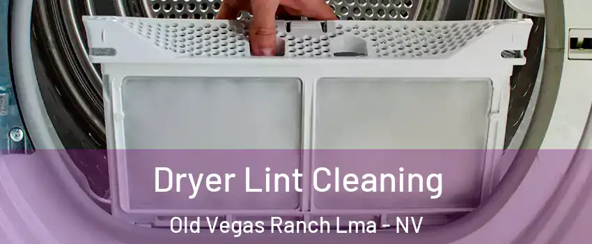 Dryer Lint Cleaning Old Vegas Ranch Lma - NV