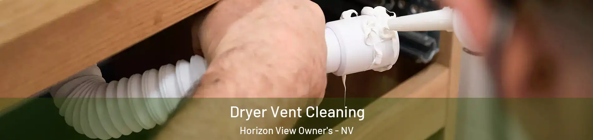 Dryer Vent Cleaning Horizon View Owner's - NV
