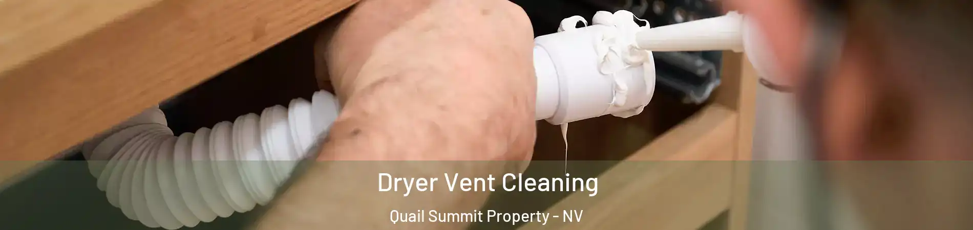 Dryer Vent Cleaning Quail Summit Property - NV