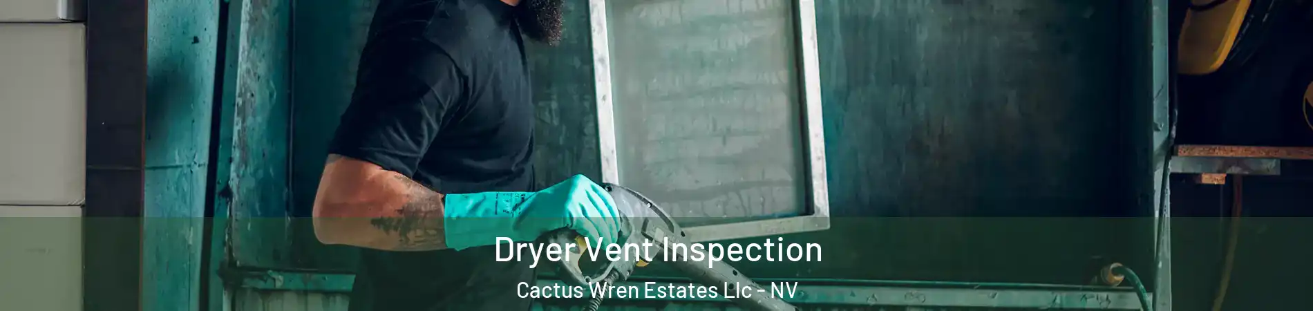Dryer Vent Inspection Cactus Wren Estates Llc - NV
