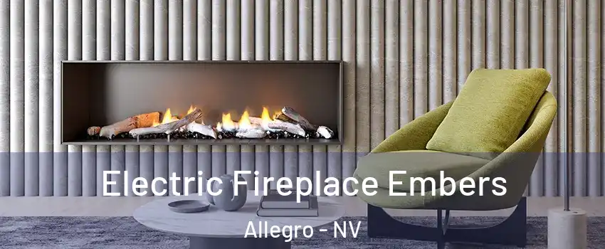 Electric Fireplace Embers Allegro - NV