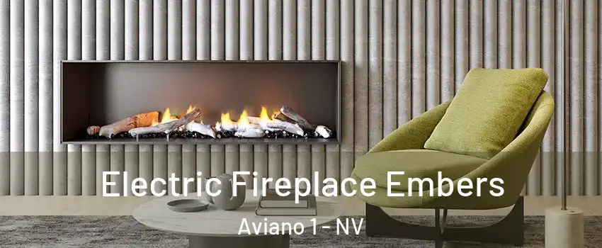Electric Fireplace Embers Aviano 1 - NV