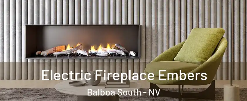 Electric Fireplace Embers Balboa South - NV