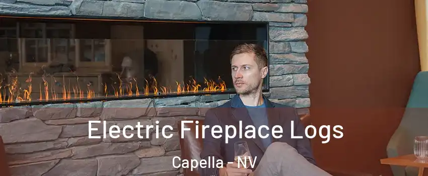 Electric Fireplace Logs Capella - NV