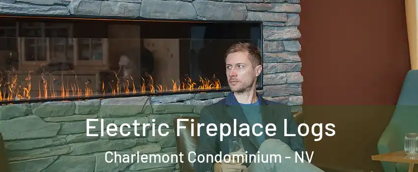 Electric Fireplace Logs Charlemont Condominium - NV