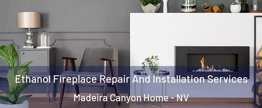 Ethanol Fireplace Repair And Installation Services Madeira Canyon Home - NV