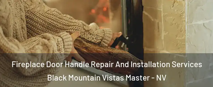 Fireplace Door Handle Repair And Installation Services Black Mountain Vistas Master - NV