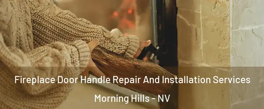 Fireplace Door Handle Repair And Installation Services Morning Hills - NV