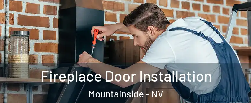 Fireplace Door Installation Mountainside - NV