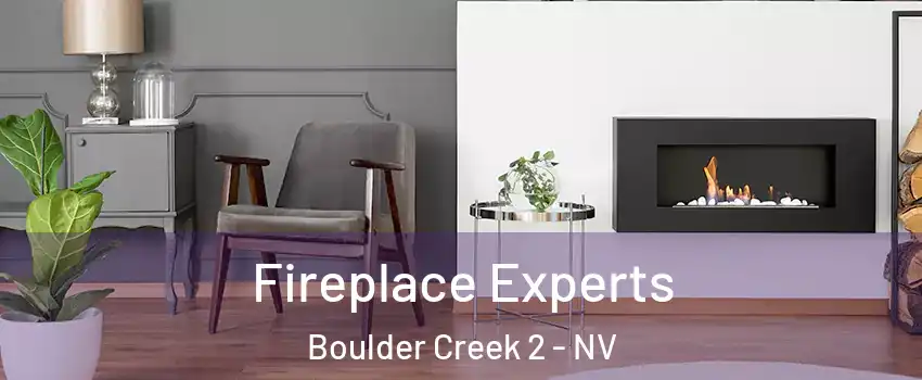 Fireplace Experts Boulder Creek 2 - NV