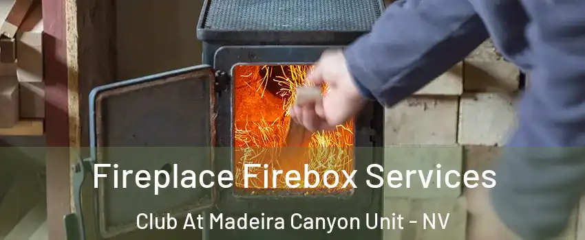 Fireplace Firebox Services Club At Madeira Canyon Unit - NV