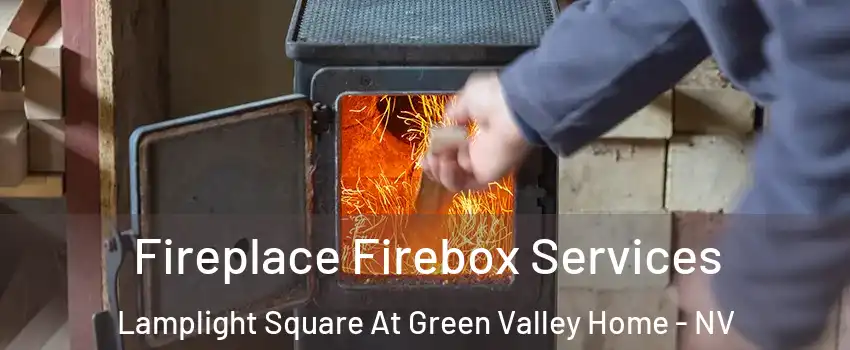 Fireplace Firebox Services Lamplight Square At Green Valley Home - NV