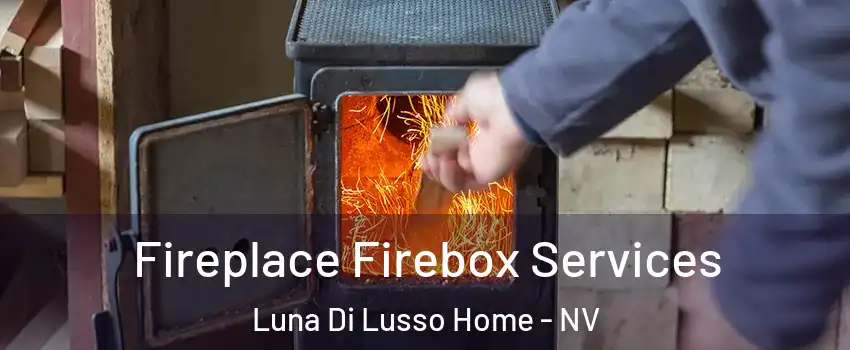 Fireplace Firebox Services Luna Di Lusso Home - NV